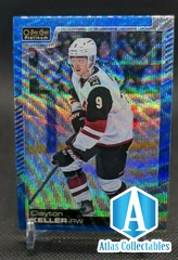 2020-21 O-Pee-Chee Platinum Hockey Clayton Keller Blue Surge #30 Coyotes NHL